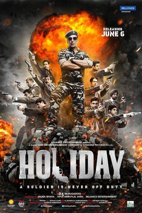 Holiday Latest Poster - Akshay Kumar’s Upcoming Movie | News