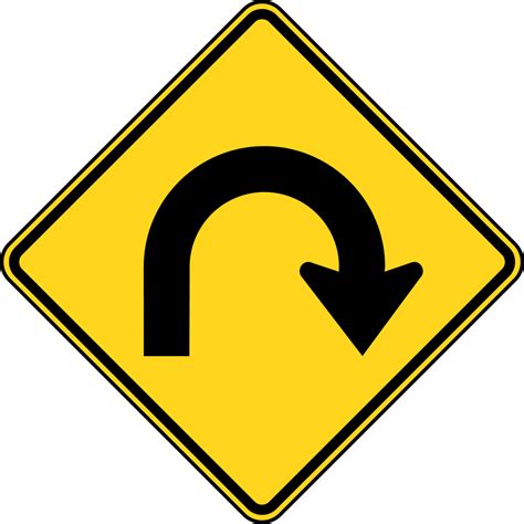 U-Turn, Color | ClipArt ETC