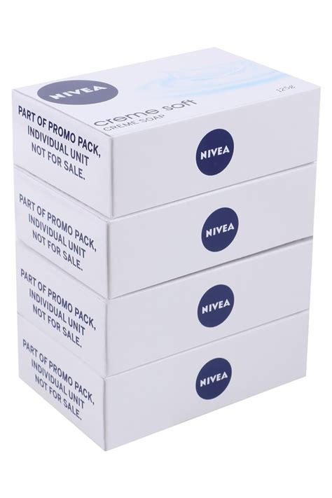 Nivea Creme Soft creme Soap ,125gm (Pack of 4) Rs.171 @ Amazon