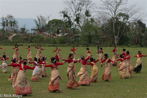 Practicing The Bihu Dance | Moridhal, Assam, India (2018) | Nick Mayo ...