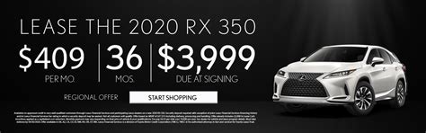 lexus rx 350 lease specials - dusti-sterr