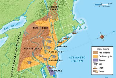 Maps - The New York Colony