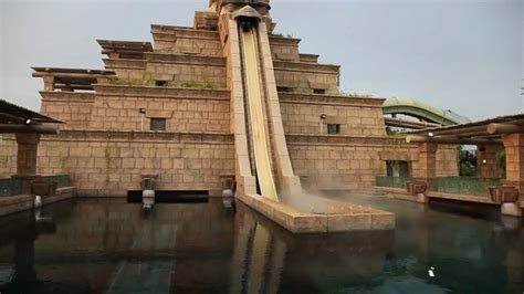 Leap of Faith Water Slide, Aquaventure,Atlantis Palm, Dubai, UAE:Shot on Canon 5D Mark 2 camera ...