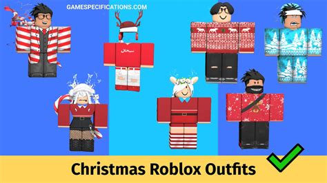 Best 15 Christmas Roblox Outfits To Wear This Winter - Game Specifications