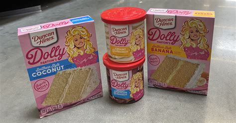 Duncan Hines Dolly Parton Baking Mixes Are Now Available at Walmart ...