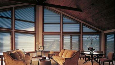 Angled Windows Solutions | Brilliant Drapery Design Inc.