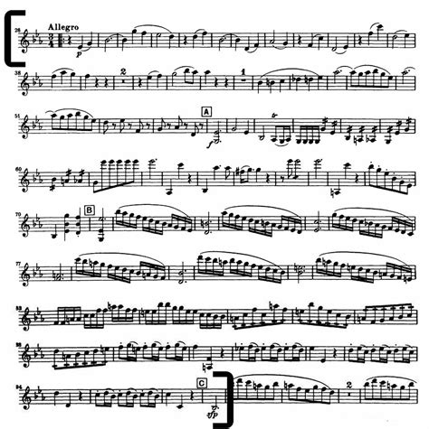 Mozart 39 National Youth Orchestra Violin audition excerpt – Orchestra Excerpts