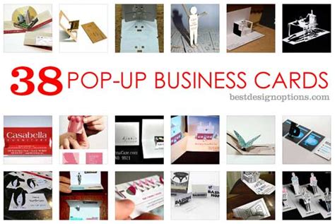 Pop-Up Business Cards: 38 Unique Examples