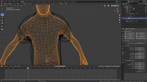 makehuman - Cloth simulation on human distance - Blender Stack Exchange