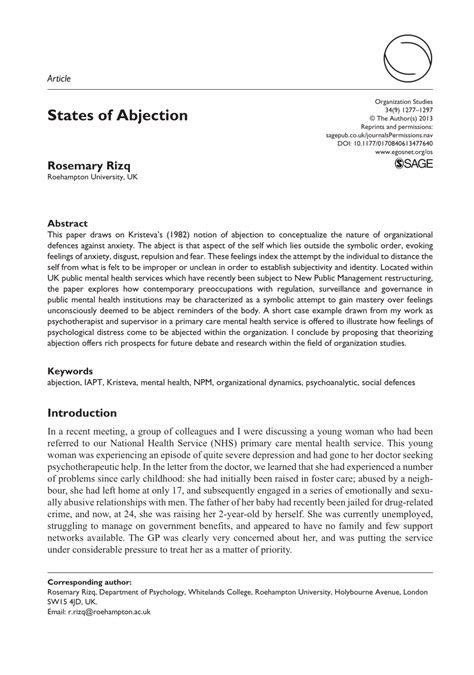 (PDF) States of Abjection