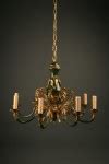 Antique French Empire eight arm chandelier