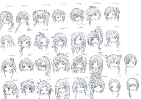 Cute Anime Hairstyles ~ trends hairstyle