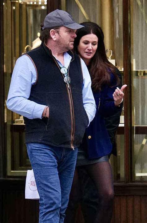 James Martin spotted shopping in Mayfair with new girlfriend Kim Johnson following breakup with ...