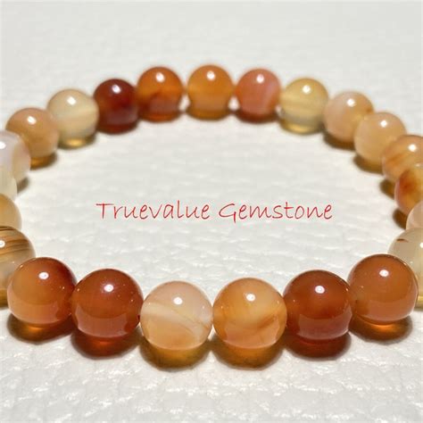 Carnelian Bracelet - Etsy