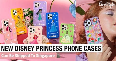 Disney x Casetify: Phone Cases Featuring Princesses Ship To S'pore