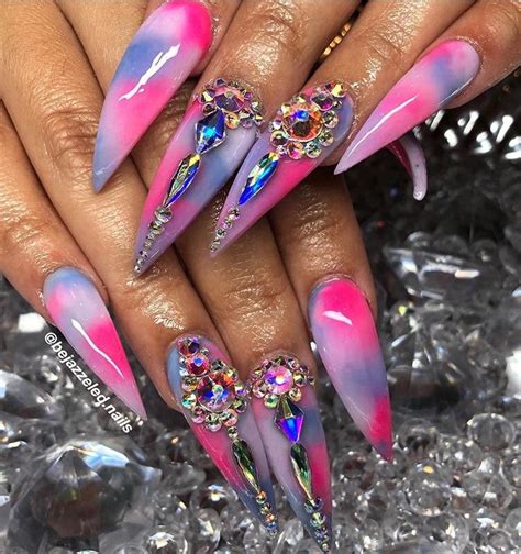 Pin by Timeeka Moore on Nail Art | Cotton candy nails, Nails, Beauty nails