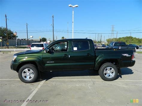 Dark Green Toyota Tacoma