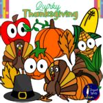 Quirky Thanksgiving Clip Art | Made By Teachers