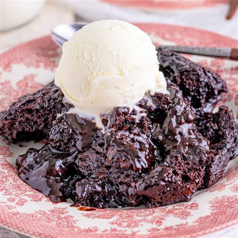 Hot Fudge Cake - The Country Cook