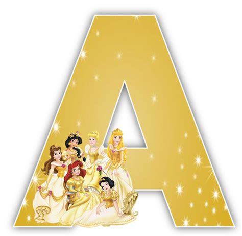 Disney Princess Alphabet