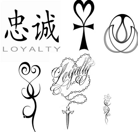 LOYALTY TATTOO DESIGNS 30660 | Tuts[.]