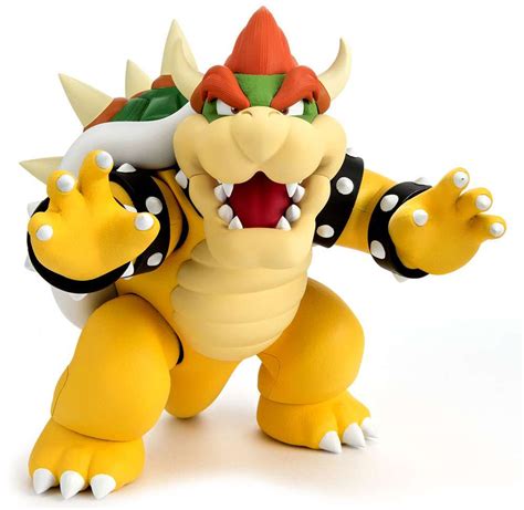 Super Mario S.H. Figuarts Bowser 6 Action Figure Bandai Japan - ToyWiz