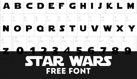 Star Wars Font YMV09 - AGBC