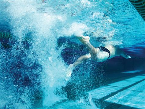 A strong kick in the water can lead to faster swim times. Try these ...