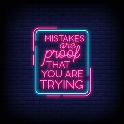 Premium Vector | Modern motivation quote in neon signs | Neon quotes ...