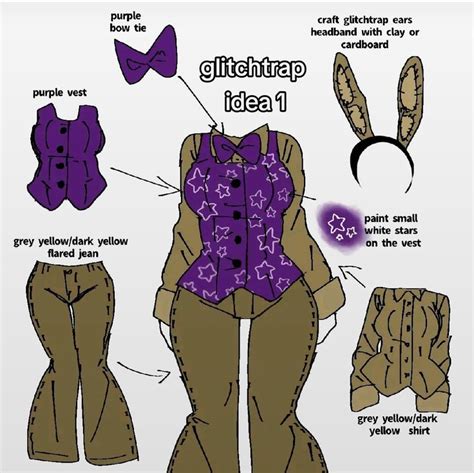 cosplay fnaf glitchtrap nel 2024 | Vestiti, Idee per disegnare, Idee