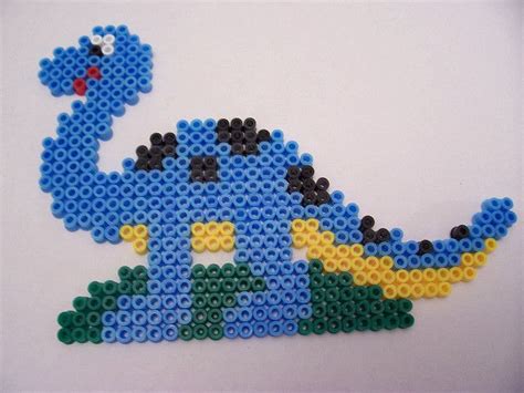 Dinosaur 3 | Hama beads patterns, Perler bead art, Perler bead ...