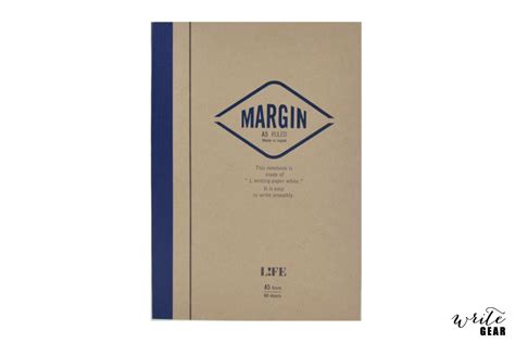 Life Margin Note book - Available online at Write GEAR