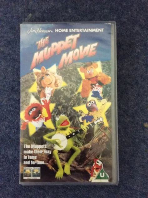 THE MUPPET MOVIE [UK, VHS] - Jim Henson, Frank Oz, Mel Brooks, Bob Hope ...