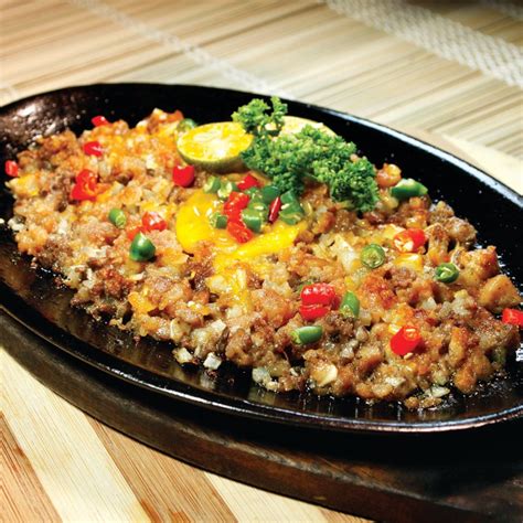 Sizzling Pork Sisig - Red Platter