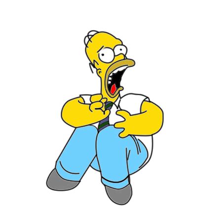 Homer Screaming by matt159 on DeviantArt