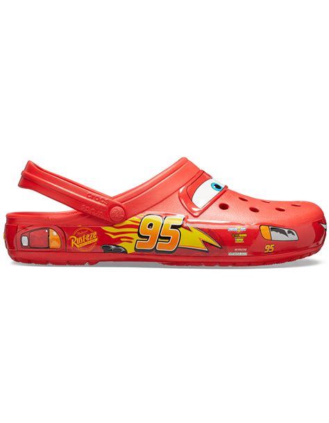 CROCS x Disney Pixar Cars Lightning McQueen Clogs - RED COMBO | Tillys