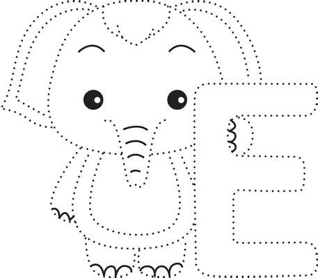 Elephant Tracing Vector Art, Icons, and Graphics for Free Download