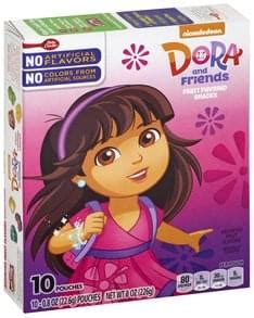 Betty Crocker Assorted Fruit Flavors, Nickelodeon Dora and Friends ...