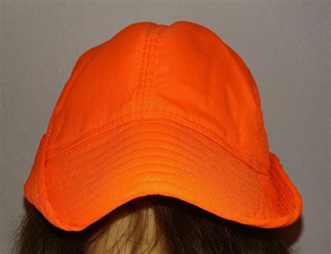 Vtg Winchester Blaze Hunters Orange Foam Boonie Bird Hunting Hat Cap Sz Large #Winchester # ...