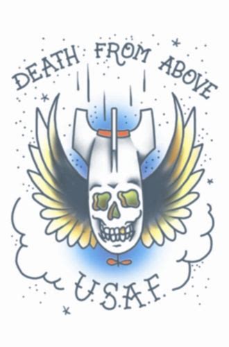 Death From Above USAF Tattoos – Tattoo for a week