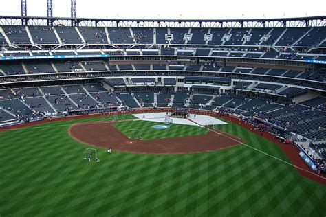 Citi Field - New York Mets editorial stock image. Image of apple ...