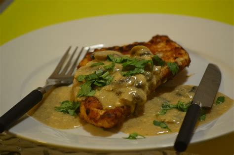 Mom, Anything Special !!!: Chicken Schnitzel with Mushroom Sauce