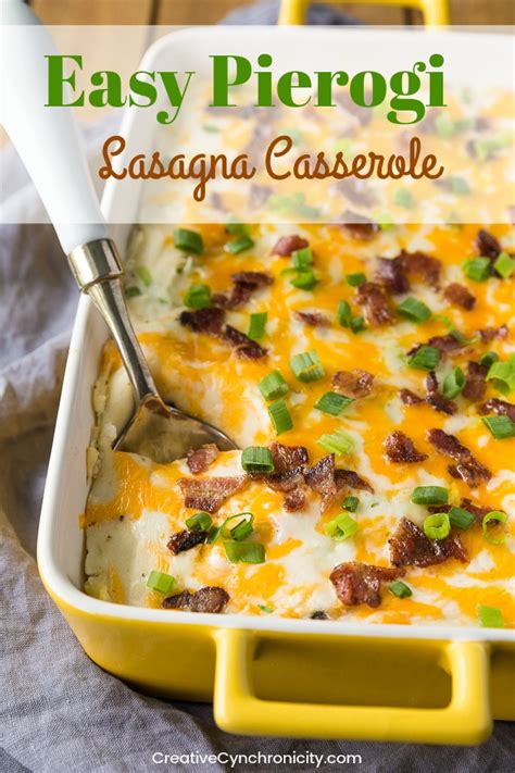 Tasty Tuesday: Pierogi Casserole - Creative Cynchronicity