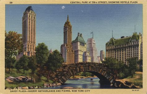 Walk in New York: New York Vintage : Postcard : Central Park