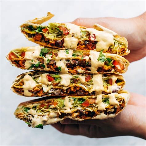 Vegan Crunchwrap Supreme Recipe - Pinch of Yum