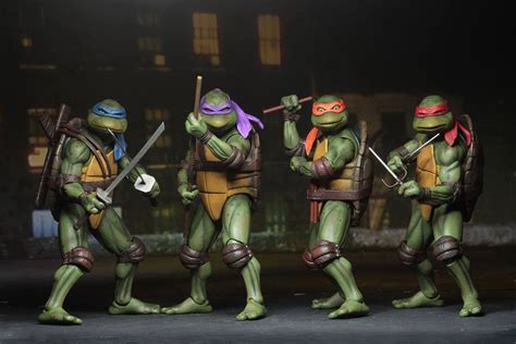 Check Out NECA's Teenage Mutant Ninja Turtles 1990 7" Action Figures