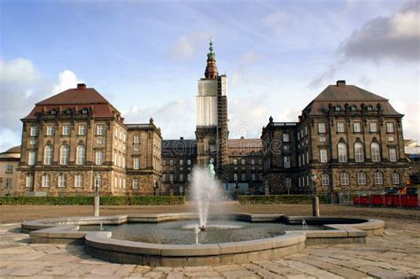 Christiansborg castle stock image. Image of danish, capital - 7051473