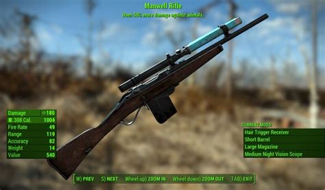 File:FO4 CC MWRmodded.jpg - Internet Movie Firearms Database - Guns in Movies, TV and Video Games