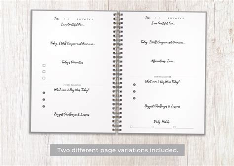 5 Minute Journal Template