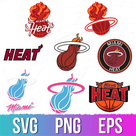 Miami Heat logo, Miami Heat svg, Miami Heat eps, Miami Hea - Inspire ...